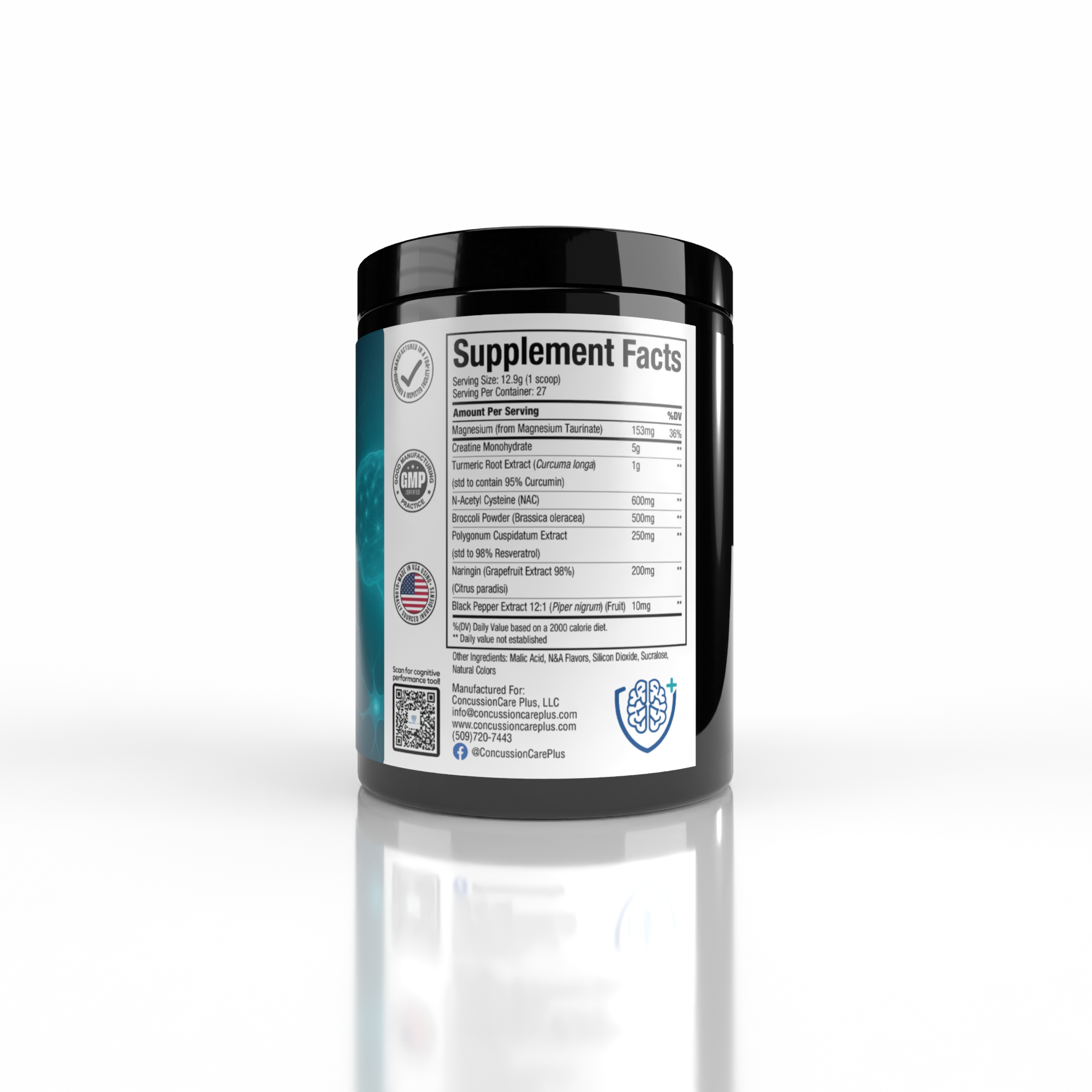 ConcussionCare+ Cognitive Recovery Support